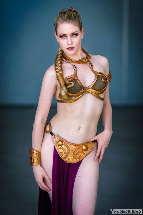 Maid of Might Cosplay (USA) as Slave Leia